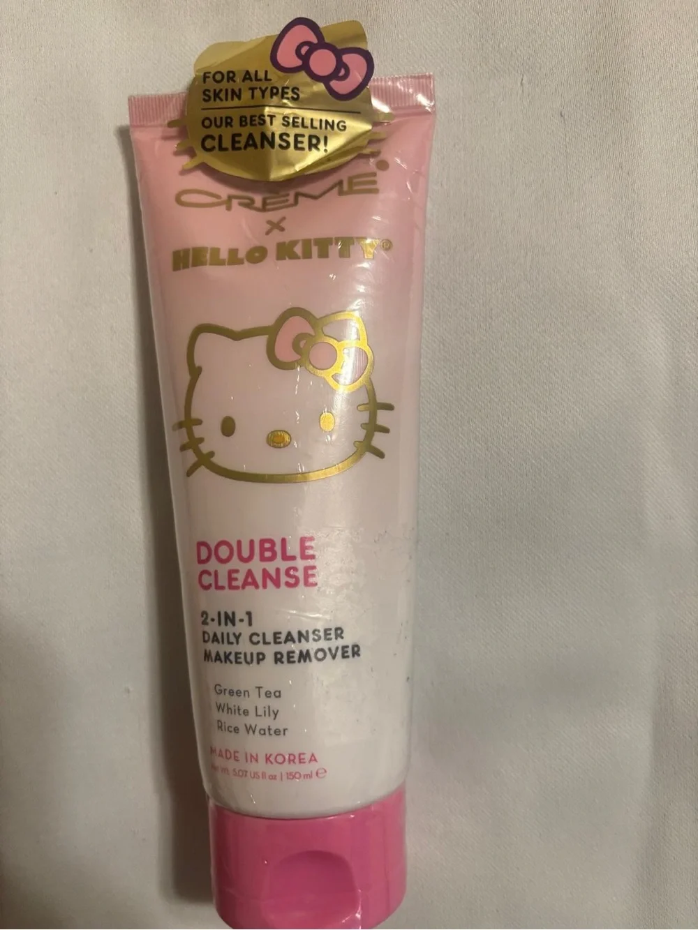 Hello Kitty Pink Daily Double Cleanse & Hydration Duo